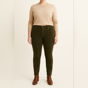 Buffalo David Bitton IRON Mid-Rise Slim Fit Corduroy Pants 16x30 Stretch